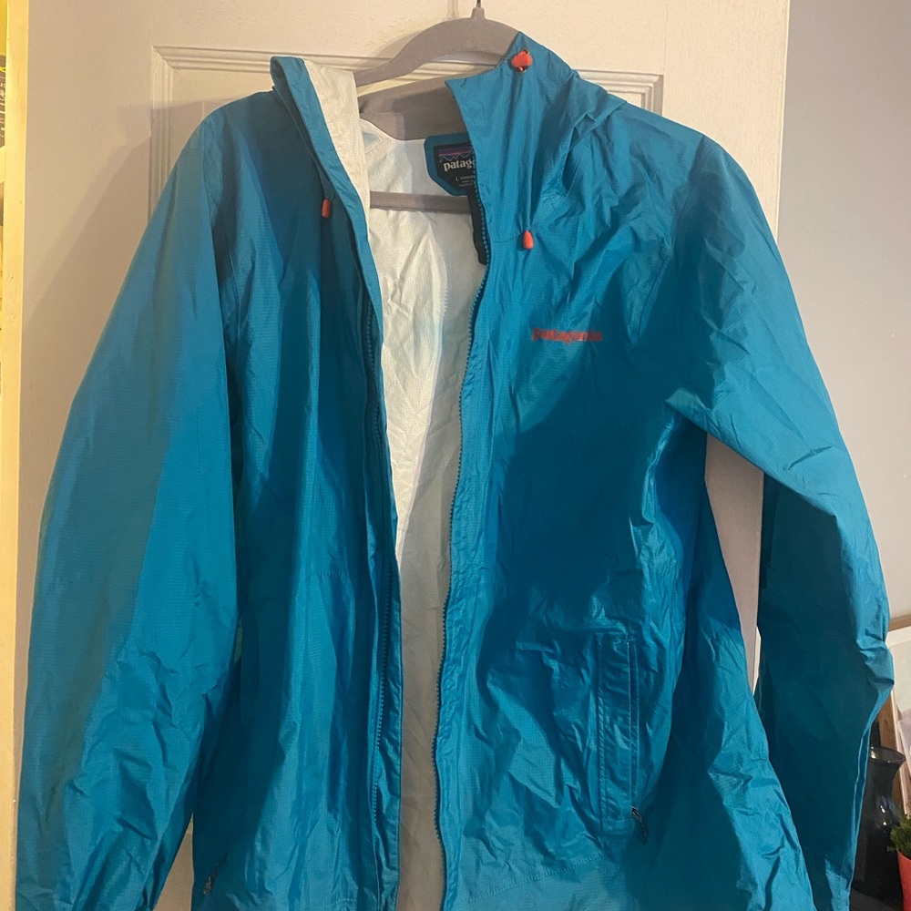 Patagonia Teal Outdoor Jacket
